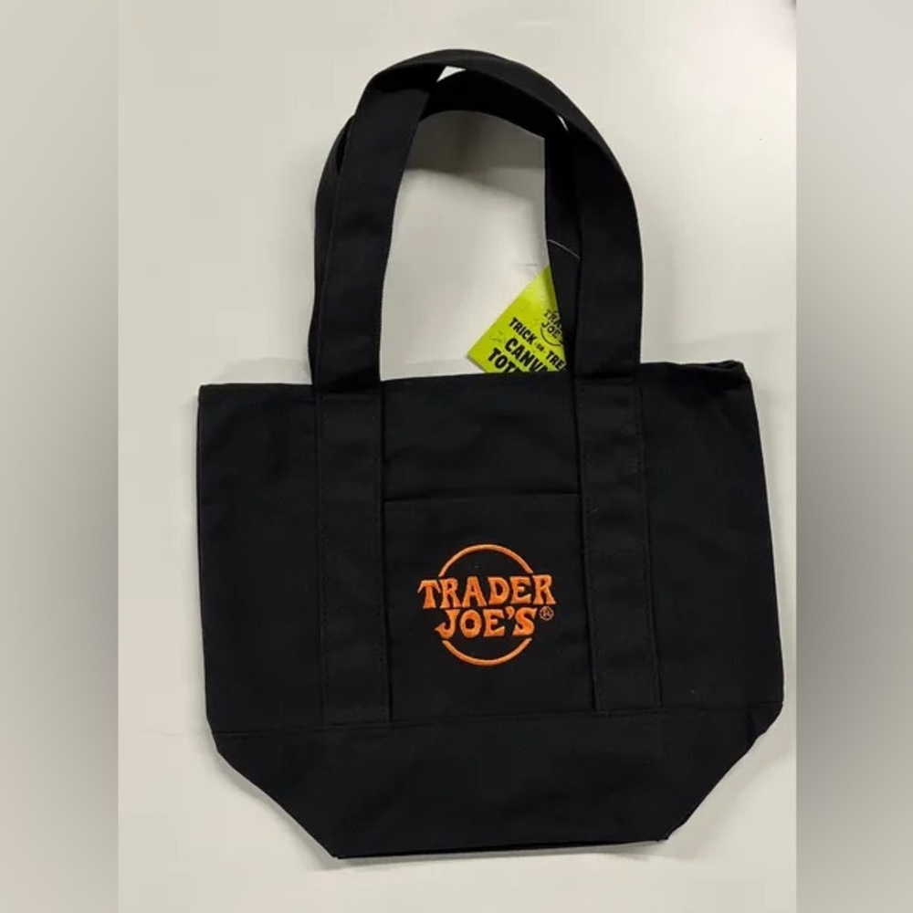 Trader Joe's Black Tote Bag